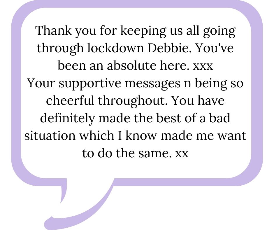 thank you Debbie positive review of a and b crafts